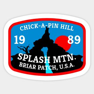 Mountain Range Patch (Splash) Sticker